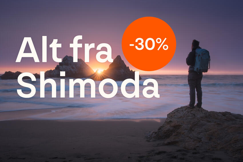 Spar 30% på alt fra Shimoda